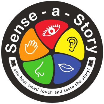 the logo for Sense-a-Story